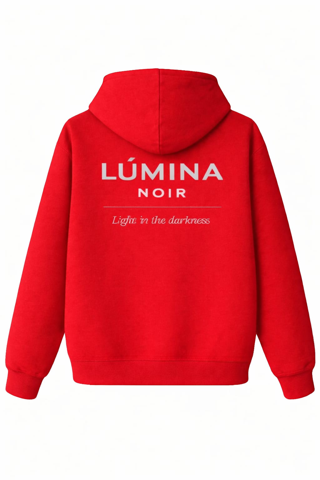 lumina noir “ivory glow” hoodie rear lumina noir “ivory glow” hoodie rear