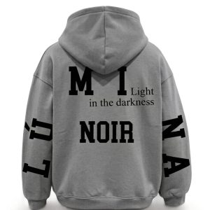 lumina noir “noir essence” hoodie rear