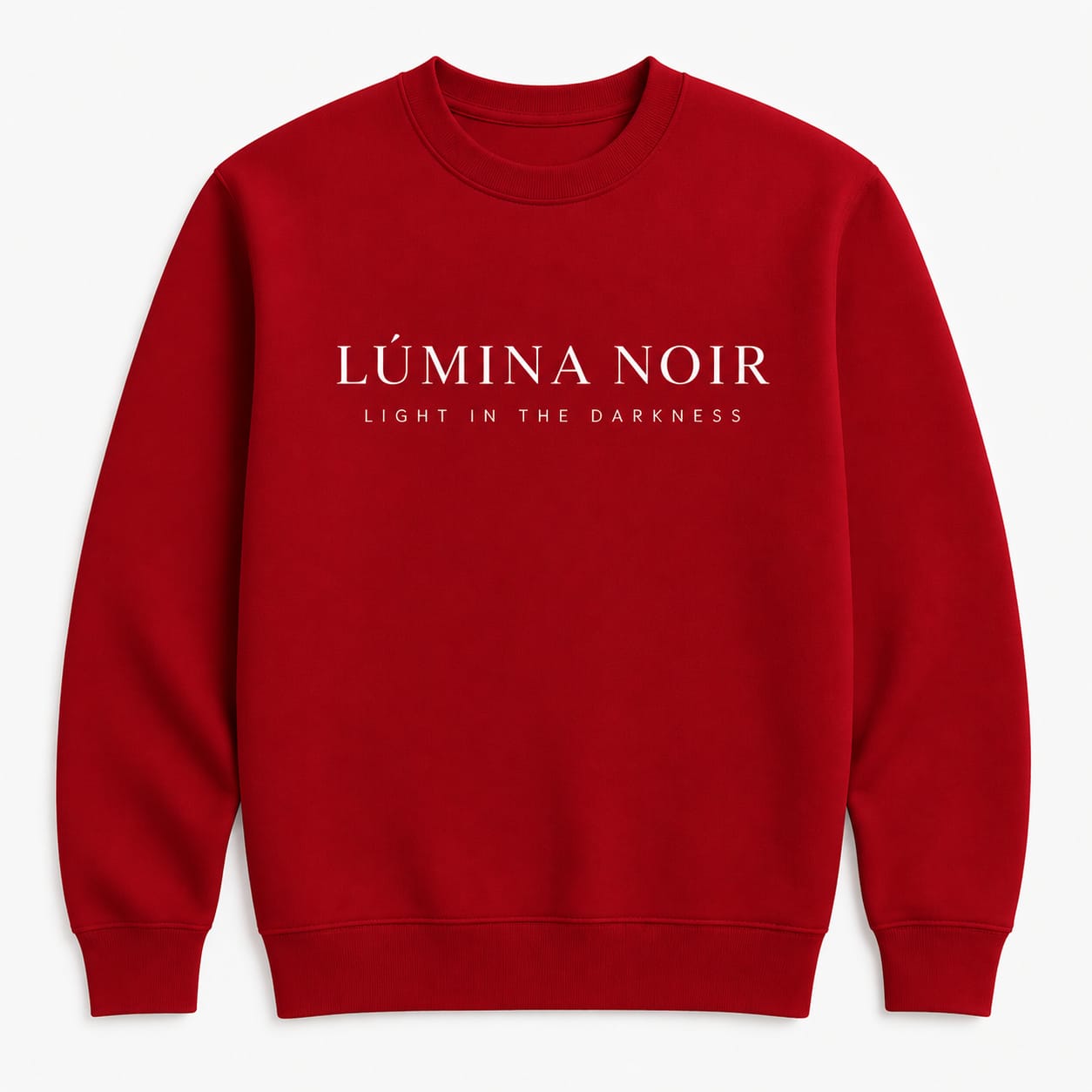 ln classic sweater red ln classic sweater red