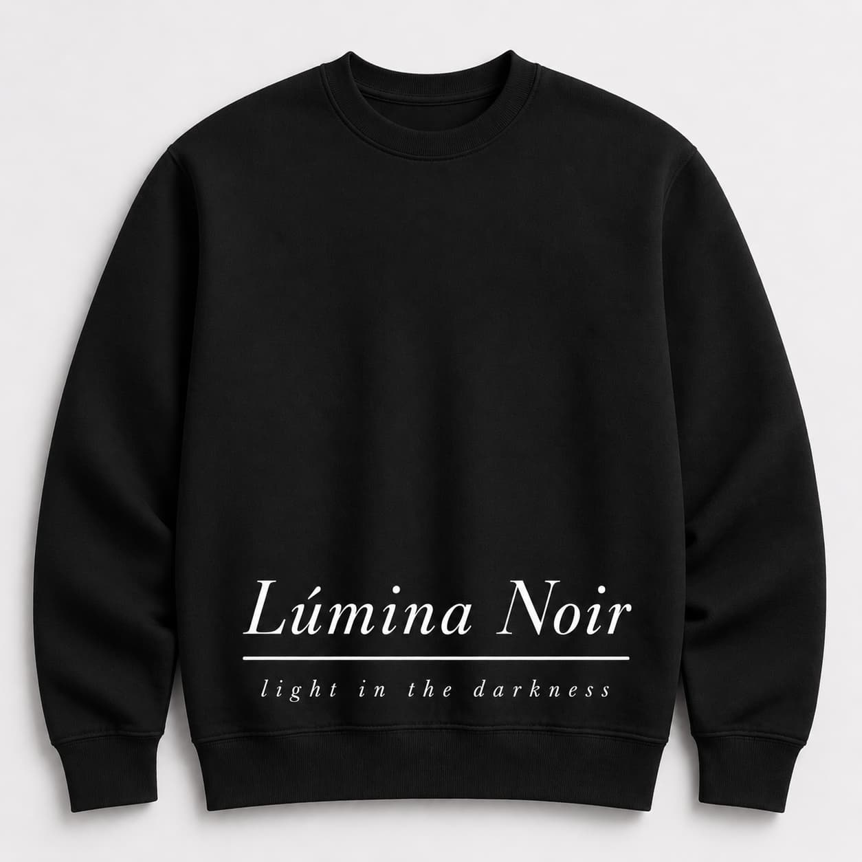 ln classic sweater – navy blue ln classic sweater – navy blue